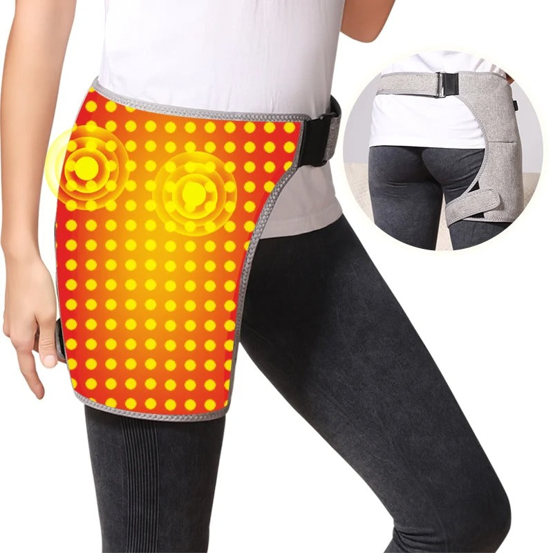 Red Light Heating Massage Hip Support