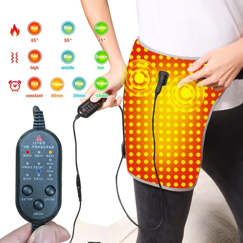Red Light Heating Massage Hip Support