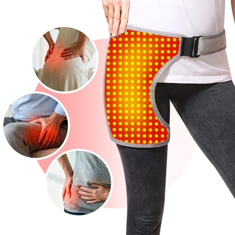Red Light Heating Massage Hip Support